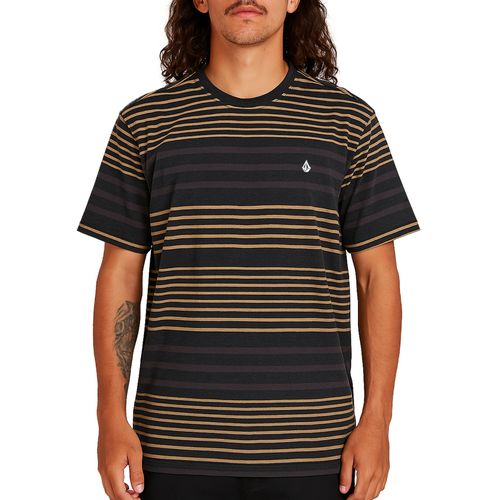 Camiseta Masculina Volcom Especial Beamstone PRETO-VLTS030149- -1-